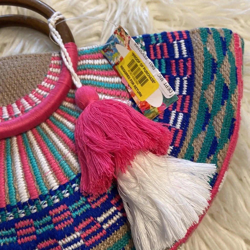NWT Brooke Webb for Anna & Ava Clutch very beautiful hand made see all photos - Picture 4 of 12